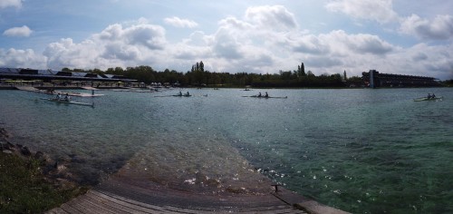 Olympiastrecke in Oberschleißheim