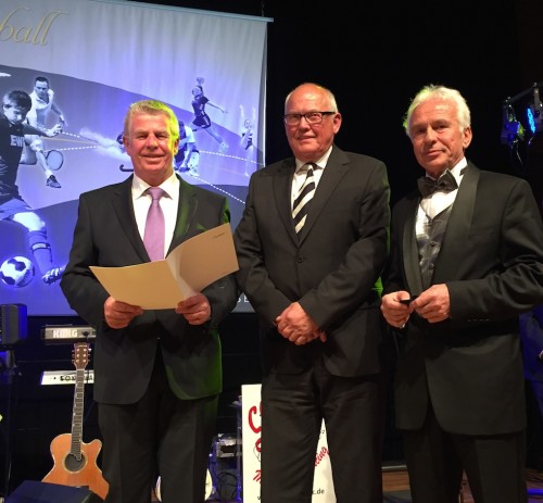 Walter Weissenrieder mit Sportmedaille der Stadt Worms in Silber ausgezeichnet