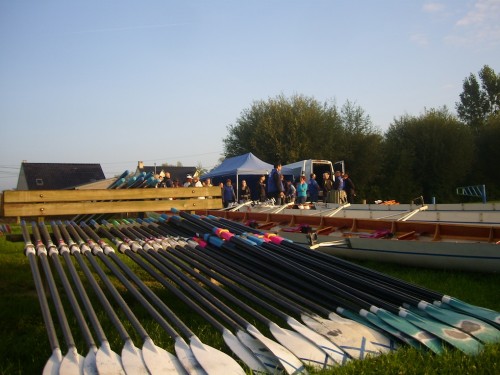 Vorbereitungen in Gravelin 2013