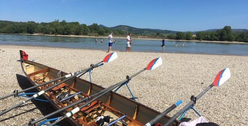 Baden mitten in der Donau