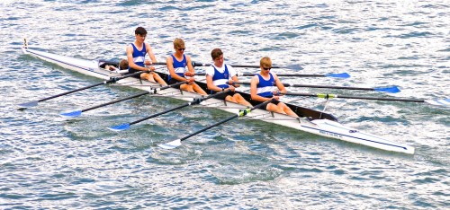 Vierer des WRC bei der 34. Oberrheinische Frühregatta 2015